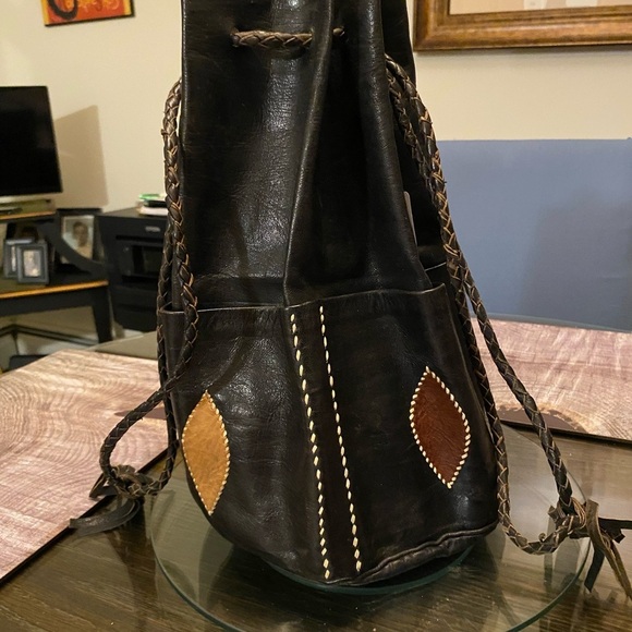 African Soft Genuine Leather Satchel Tote Hobo Women Handbag main image 4